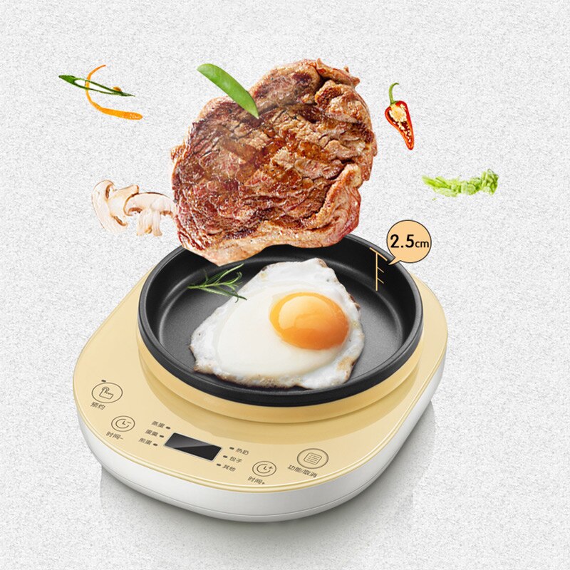 Household Electric Egg Steamer Bun Cooker Stainless Steel Omelette Steamer Appointment Breakfast Steamer Machine ZDQ-A14E6