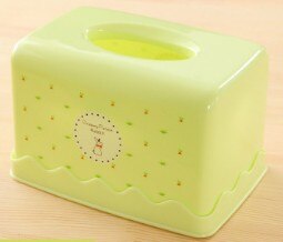 1pc tissueboxen in huisstijl, europees karton, papieren zuigbox, multifunctionele huishoudhanddoek, tissuebox  lf 005: Lichtgroen