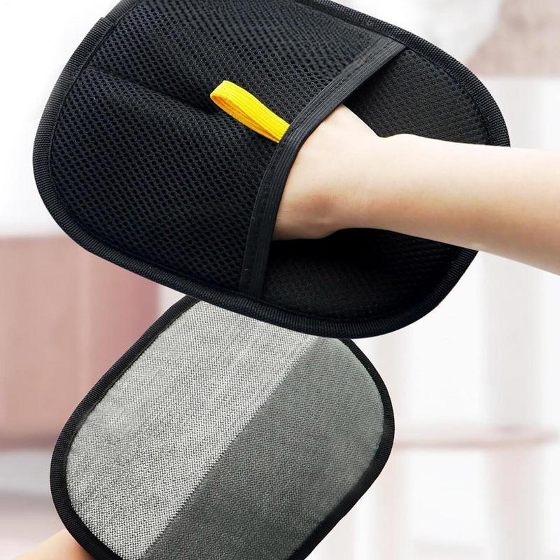 Gants pour chat pour toilettage gants antistatiques pour animaux de compagnie gants doux pour animaux de compagnie toilettage pour chiens et chats gants de toilettage Double face