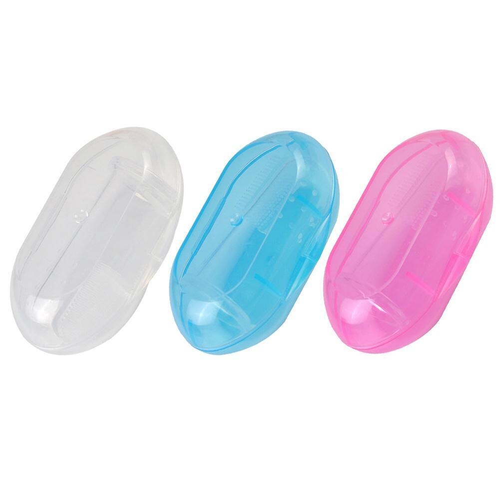 Kawaii Silicone Finger Baby Toothbrush with Box Clean Massager Brush Learning Cleaning Gums Teeth Teeth Ha Massage