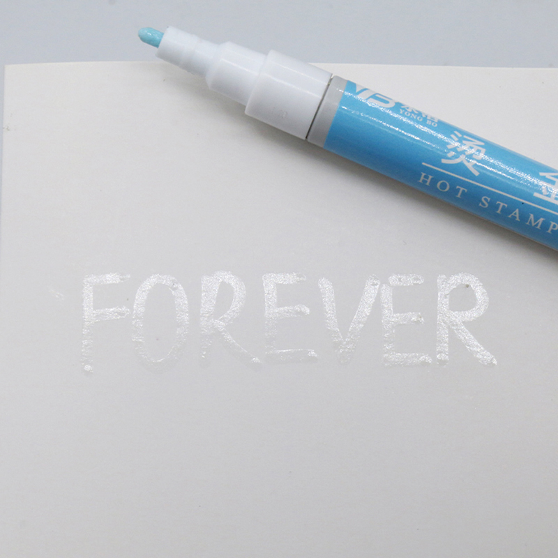 Coffee Stamping Foil Paper Holographic Transfer Laminator Foil for DIY Art Crafts Christmas Card: 1 pen