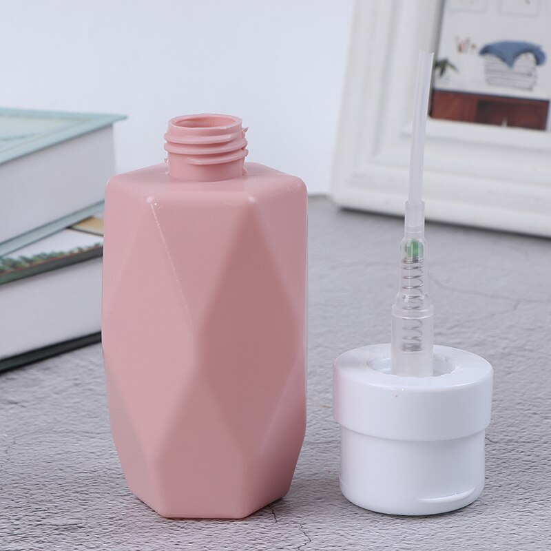 200ML Liquid Press Nail Polish Remover Pump Dispenser Empty Bottle For Nail
