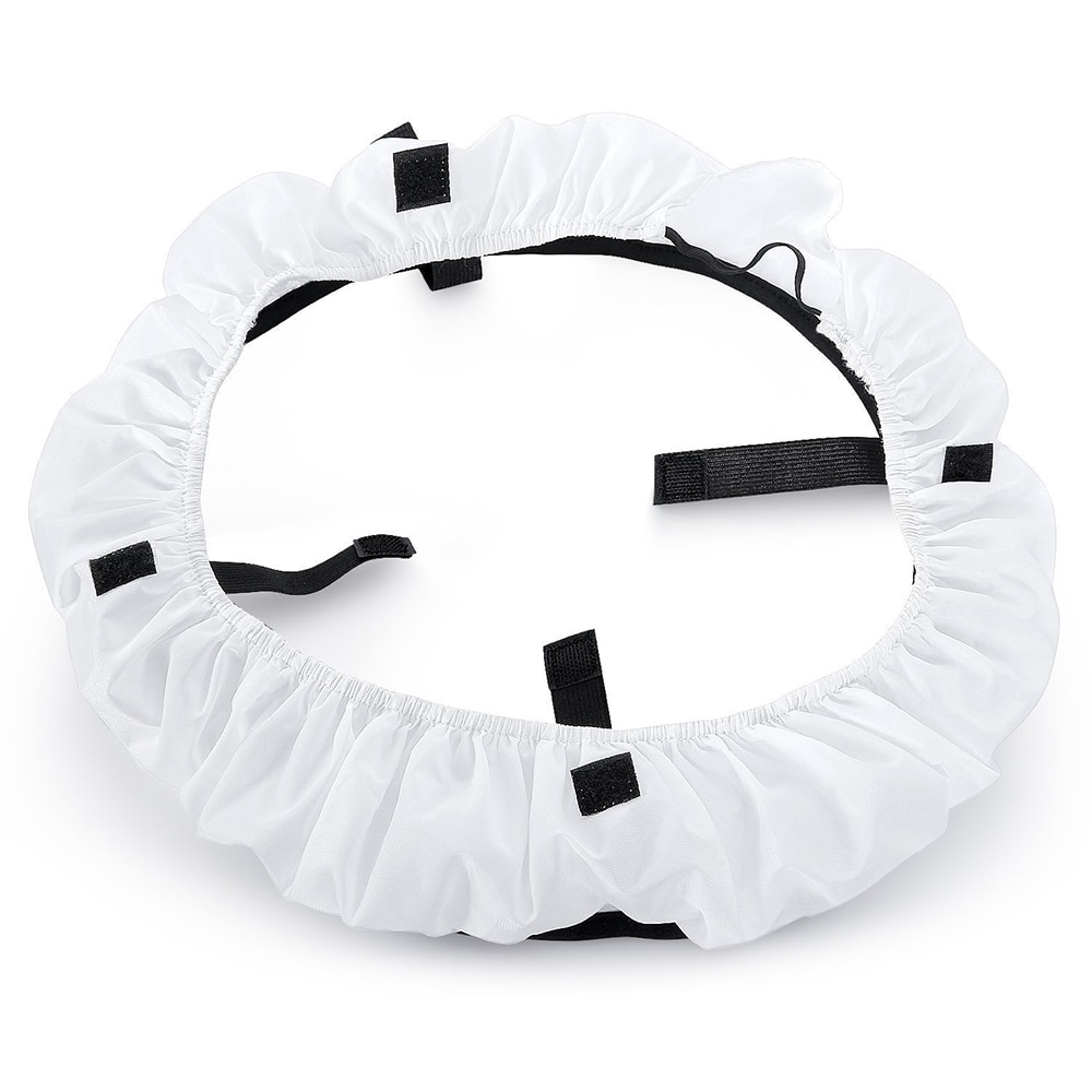 Foldable 12/10/8 Inch Soft Box Diffuser Easy To Install Ring Fill Light Diffuser Ring Fluorescent Lamp Flash Cover: White 10 inch