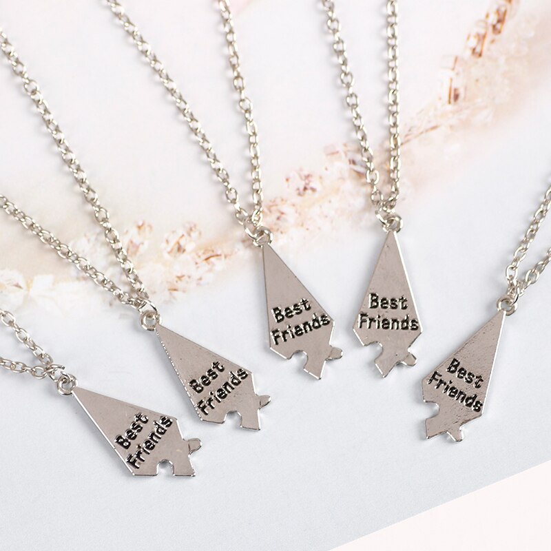 3/4/5/6/7/8/9/10 Stuks Beste Vriend Stiksels Ketting voor Mannen Vrouwen Studenten Bff Vriendschap Hanger Ster Ketting Choker Sieraden