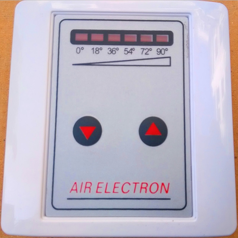 Motorized Damper Valve Switch 5 Position Angle Switch Control Switch for Electric Air Damper HVAC Valve 24V 220V