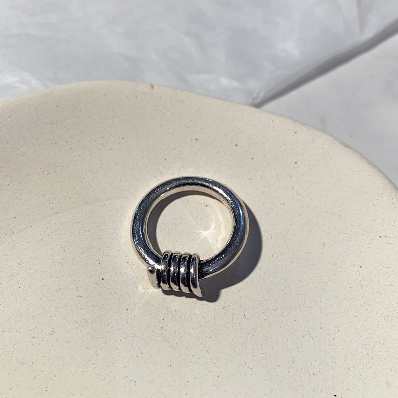 HZ Hip Pop Vintage Silber Metall Punk Kette Kreuz Offene Ringe Gürtel Schnalle Finger Ringe für Frauen männer Party schmuck