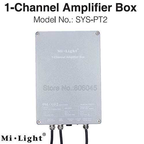 SYS-T1 Milight DC24V 360W 15A 1 canal hôte contrôleur WiFi DMX512 Alexa APP contrôle travail avec mi-light SYS série lampe à LED