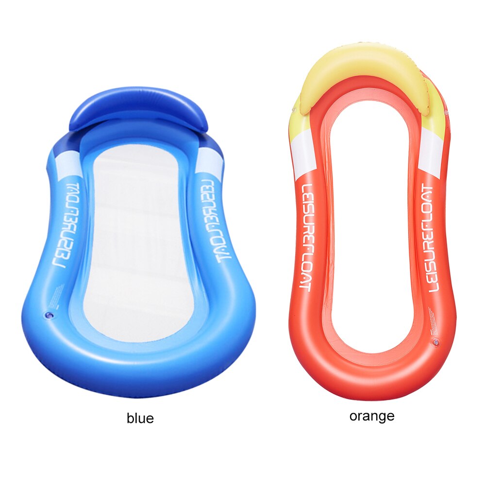 Opblaasbare Drijvende Rij Zwemmen Party Beach Water Zwembad Float Ligstoel Stoel Draagbare Air Matras Water Sport Accessoires