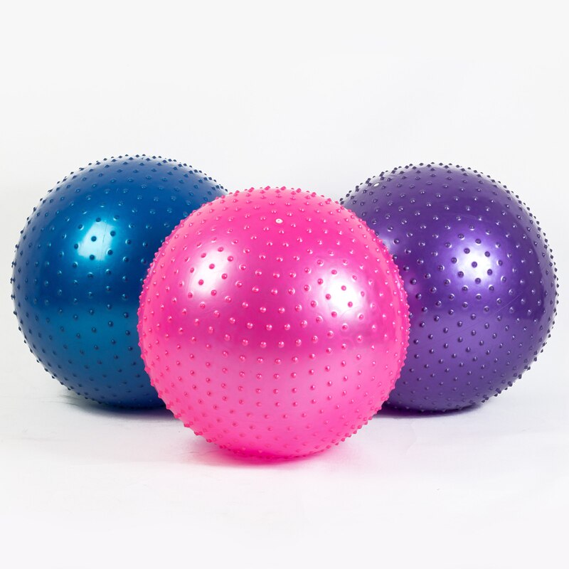 65CM Massage Bump Granule Yoga Balls Exercise Balance Sense Training Ball Fitness Gym Pilates Workout Thorn Point Fitball