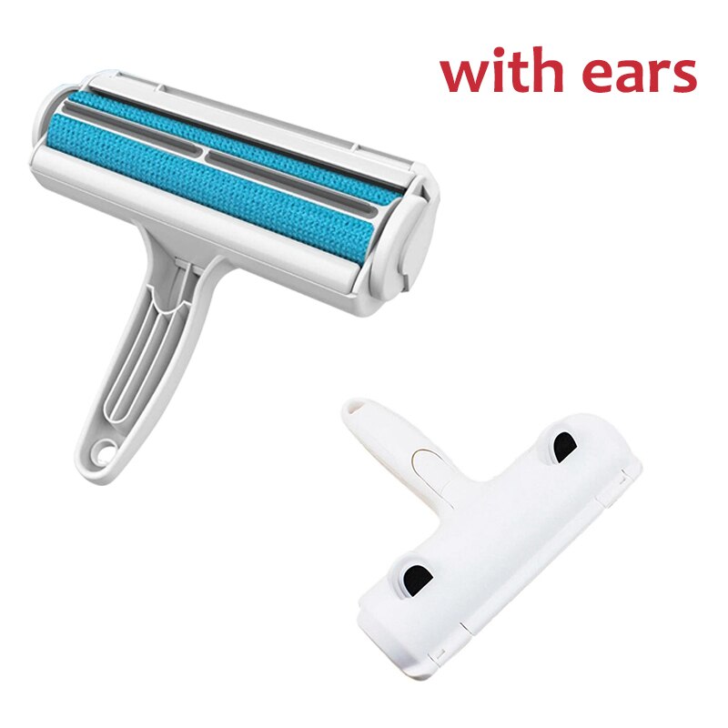 Reusable Pet Hair Remover Two Way Cat Hair Removal Tool Dog Brush Sofa Clothes Self Cleaning Slicker Brush for Dogs: type1