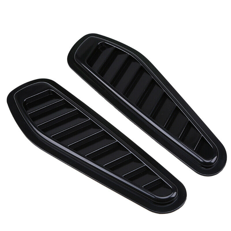 Auto Decorative Air Flow Intake Scoop Turbo Bonnet Vent Cover Hood Fender Adeeing Hood Air Vents Auto Accessories