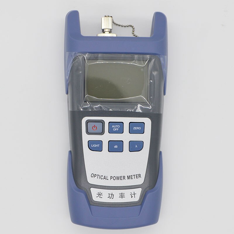 Handheld Optical Fiber Power Meter-70 ~ + 10dBm 10 km Met FC/SC Adapter Golflengte bereik 800-1700 nm Speciale Verkoop