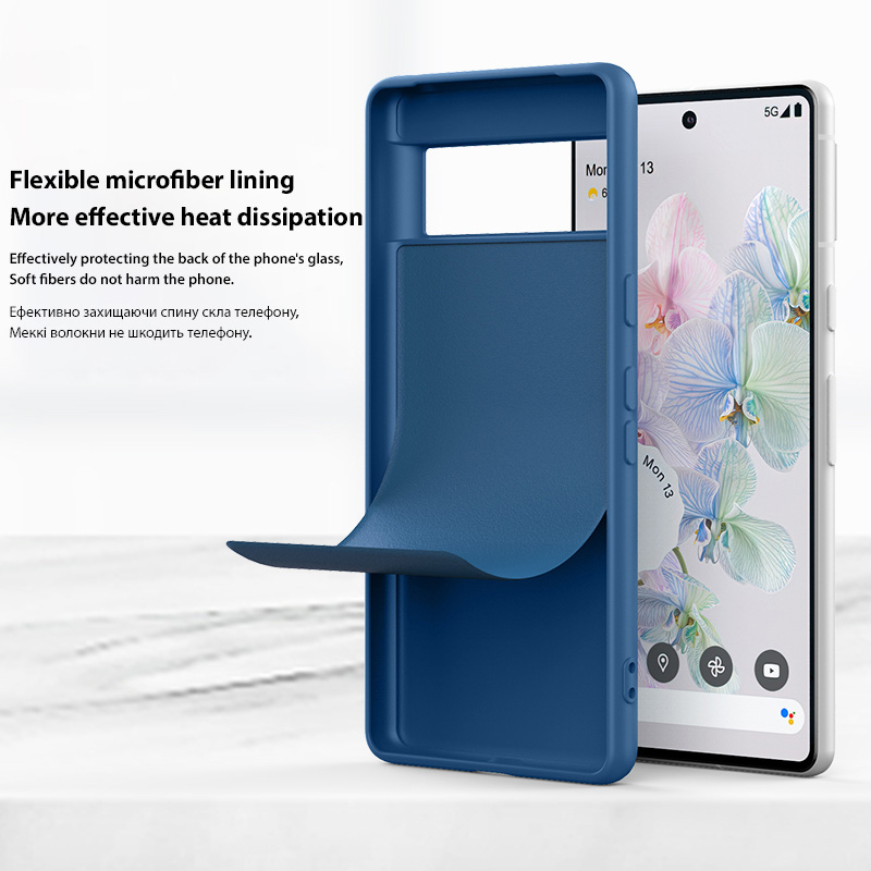 Para for Magsafe Liquid Silicone Phone Cases Para for Google Pixel 8 7 6 Pro Carregamento Sem Fio Soft Case Carga Magnética Capa à Prova de Choque