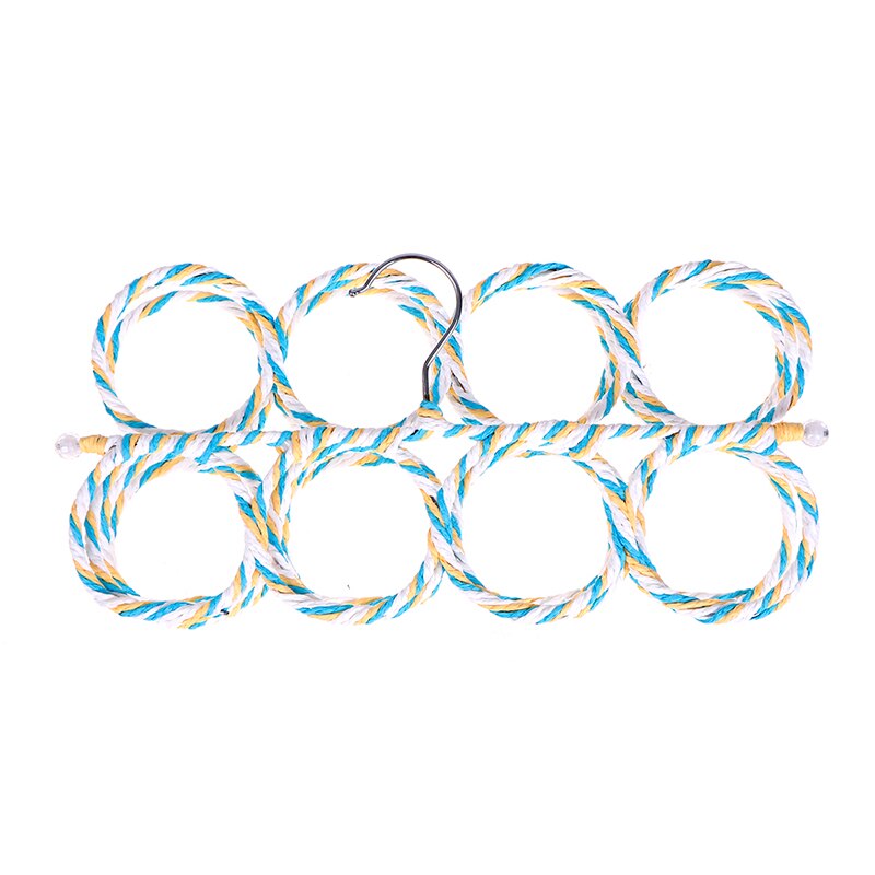 9/20/28 trous multifonction écharpe cintre Multi foulards affichage accrocher cravates ceinture organiser cercle stockage support écharpe anneau cadre