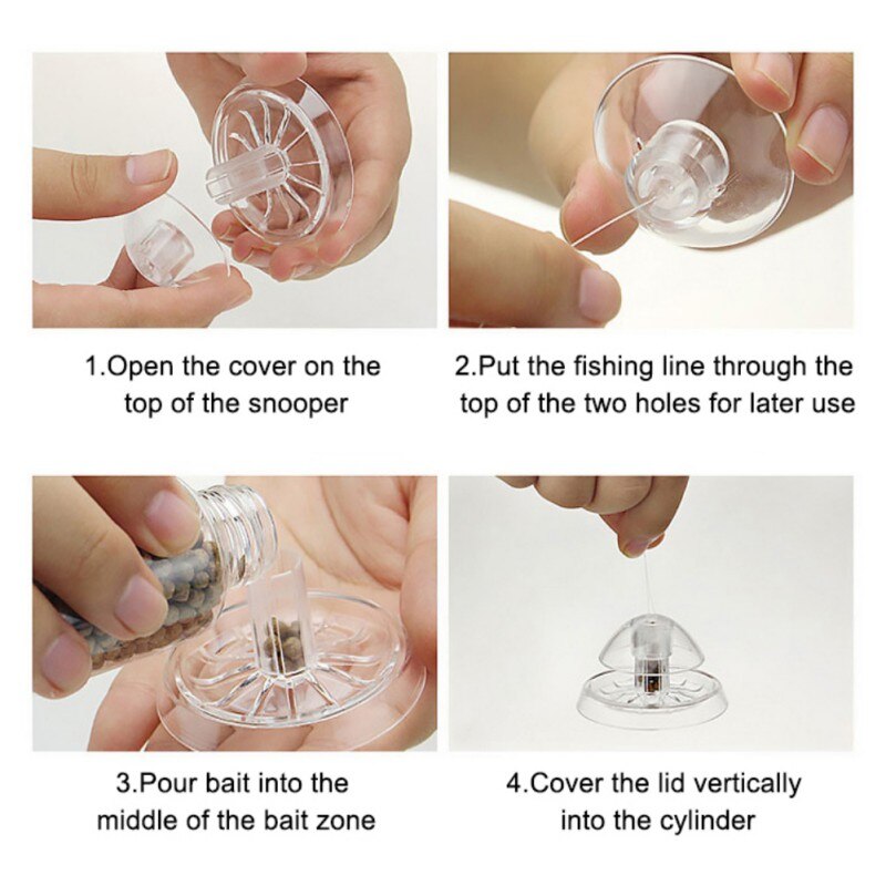 Piège à escargot réservoir d'escargot receveur plantes planaire attraper sangsue environnement en plastique transparent Aquarium Aquarium Aquarium fournitures pour animaux de compagnie 5