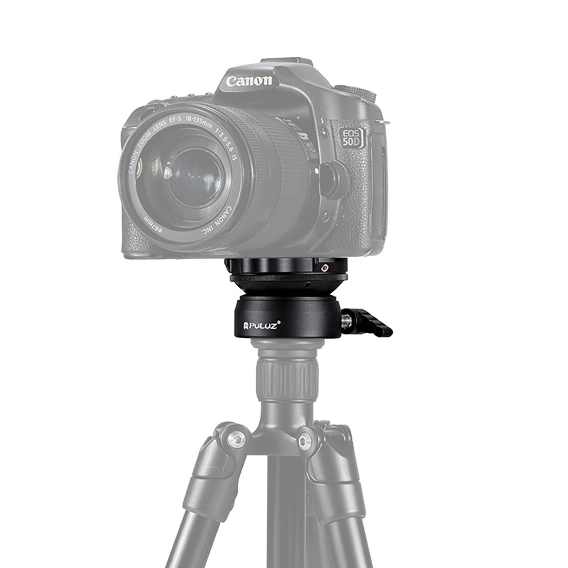 Puluz 1/4 & #39 ;& #39 ; gewindekuppel-panoramakopf, verstellbarer stativ-nivellierkopf mit libelle, 3/8 standardschrauben