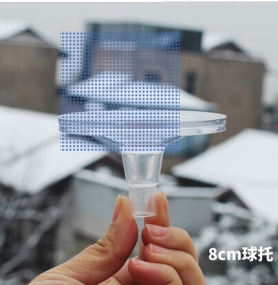 Ice crack ball, bubble crystal ball, geomantic water ball, fortune attraction, rockery, water bonsai ball, pendulous ball holder: 8cm
