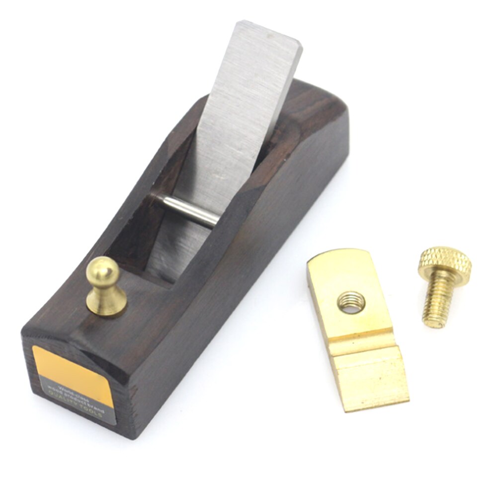 Mini bois main avion ébène outil de travail du bois Durable Angle plan Luthier outil violon faisant des outils de charpentier