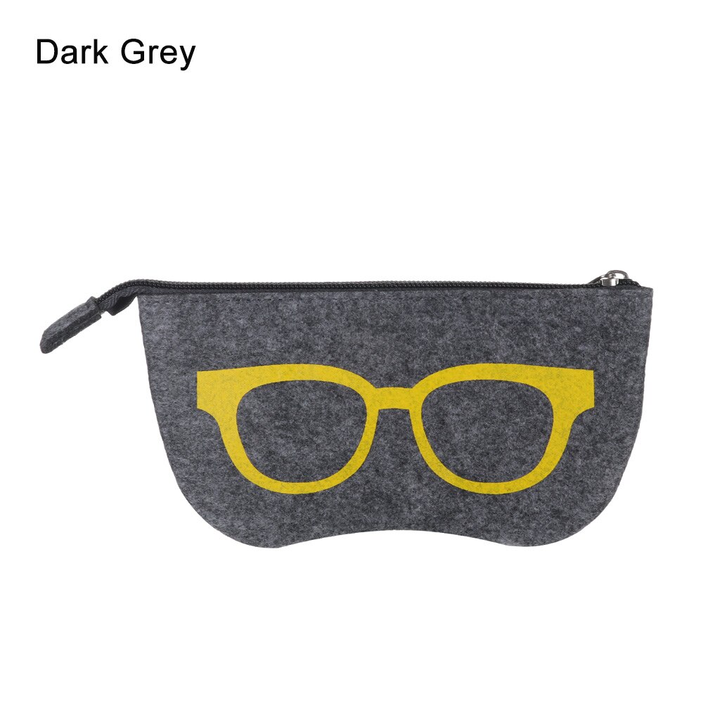 Sunglasses Case Men Wool Felt Cloth Women Glasses Case Package Eyeglasses Box Bag Protection Eyewear Accessoires