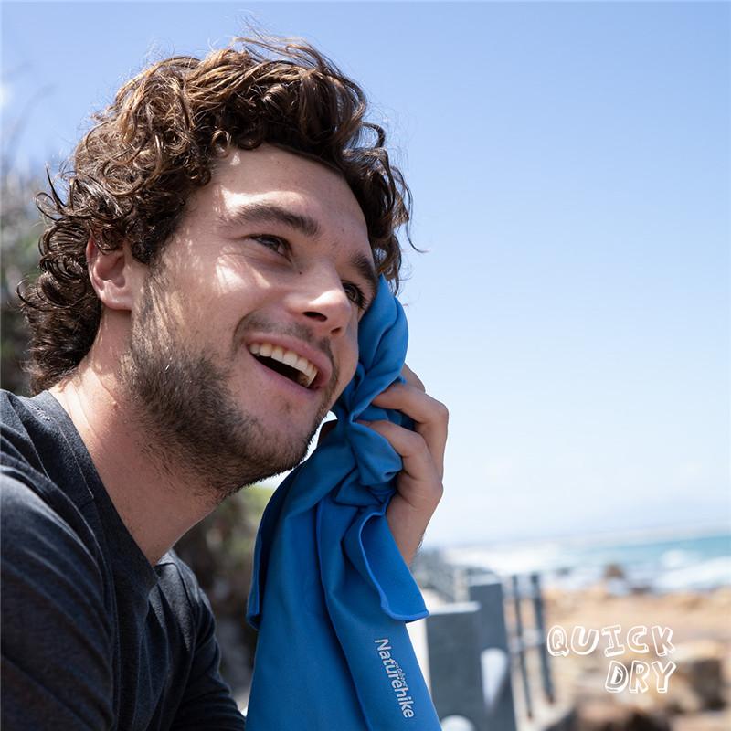Naturehike – serviette de bain en microfibre ultralégère à séchage rapide, Portable, sport antibactérien, Camping, natation, Fitness, 1 pièces
