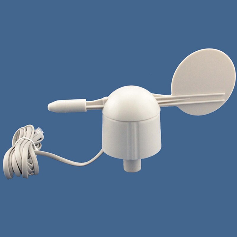 Medidor de dirección del viento, medidor de dirección del viento, instrumento de medición de velocidad del viento, accesorios de instrumentos meteorológicos, WH-SP-WD para Mis