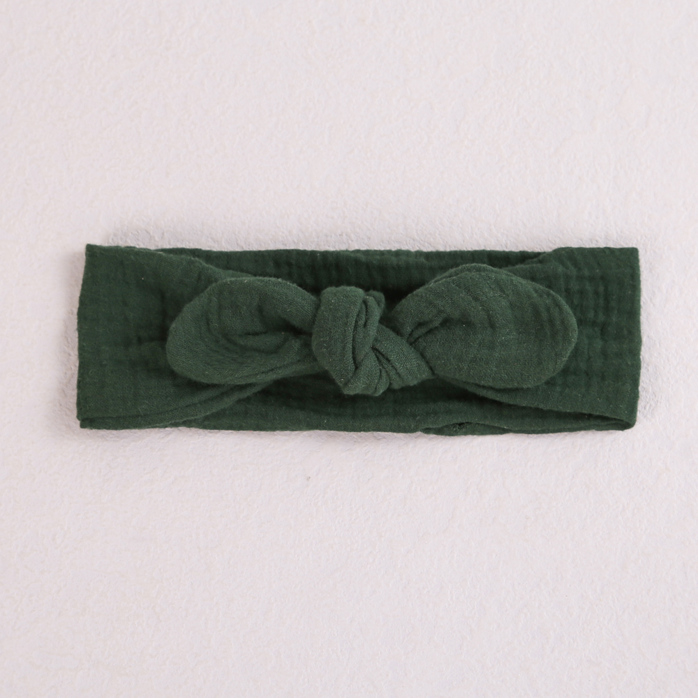 Wiązane łuk dziecko z roczniełąkiem na głłałę Super miękka bawełna turban niemowlę rozciągliwy chusta na głłałę łuki akcesoria robić włosów jeden rozmiar pasuje robić wszystkich JFNY263: kolor 11