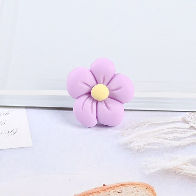 20 Stuks Resin Simulatie Kleurrijke Bloem Telefoon Case Decor Diy Sieraden Accessoires Haarspeld Haar Touw Thuis Handgemaakte Decoraties