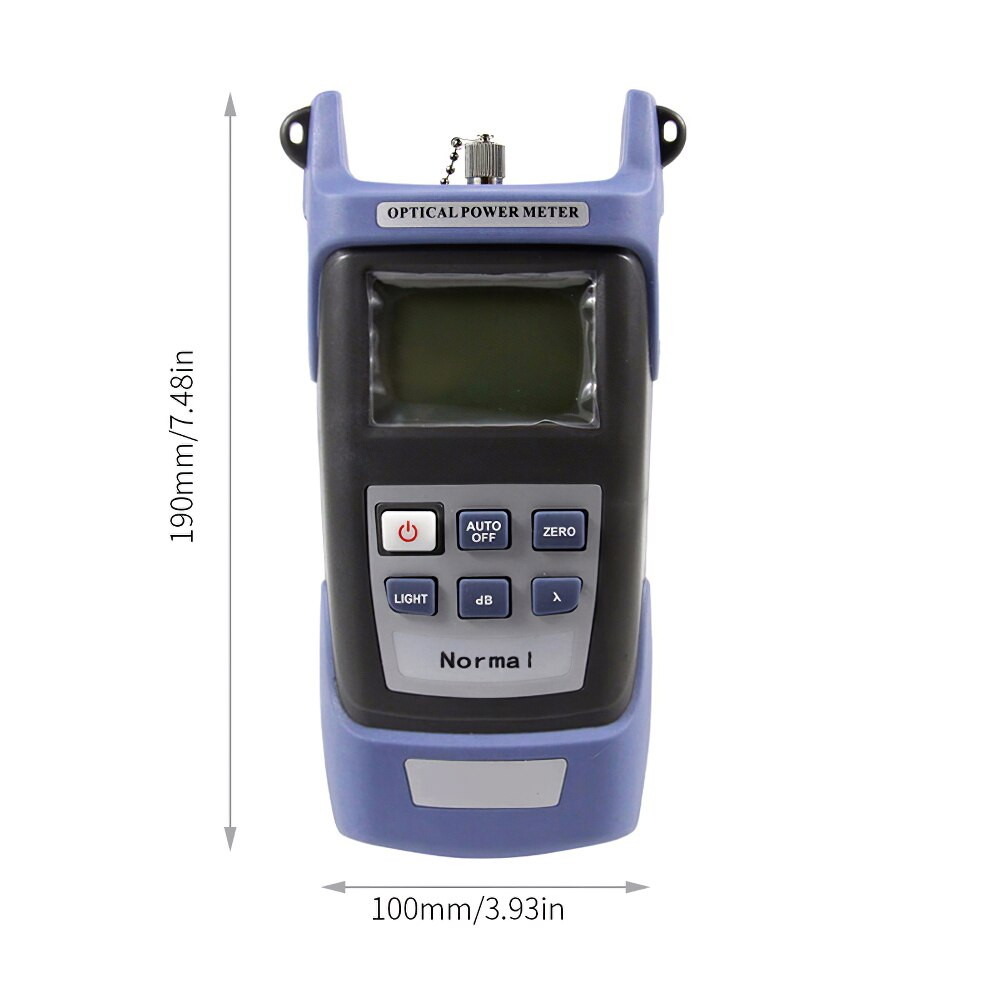 Fiber Optical Power Meter Tool Kit High Precision -70 To +3 DBm Visual Fault Locator Fiber Optic Test Pen With FC SC Connector