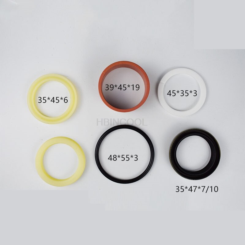 FORklift oil seal 35456 Lifting cylinder oil seal 3547710 Sealing rubber ring is suitable FOR 1.5 tons accessories