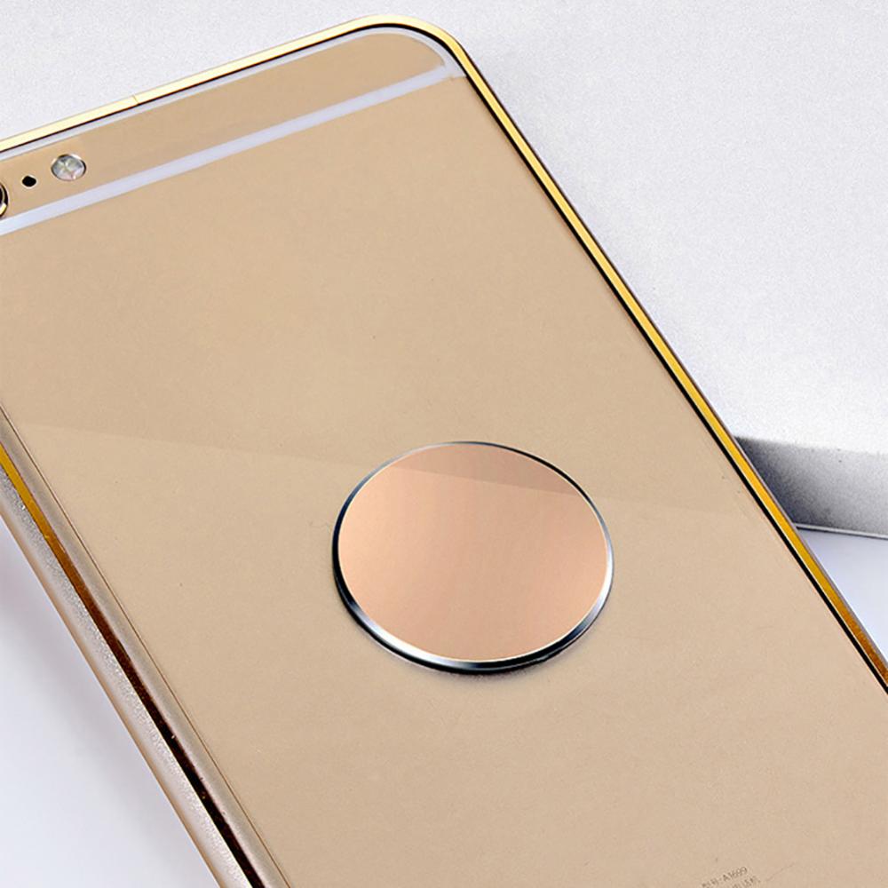 4Pcs Replacement Round Adhesive Metal Plates for Magnetic Mobile Phone Holder держатель для смартфона
