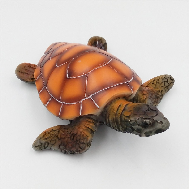 Stijlvolle Aquarium Ornament Polyresin Schildpad Schildpad Kunstmatige Aquarium Schildpad Decoratie Supply 1Pcs