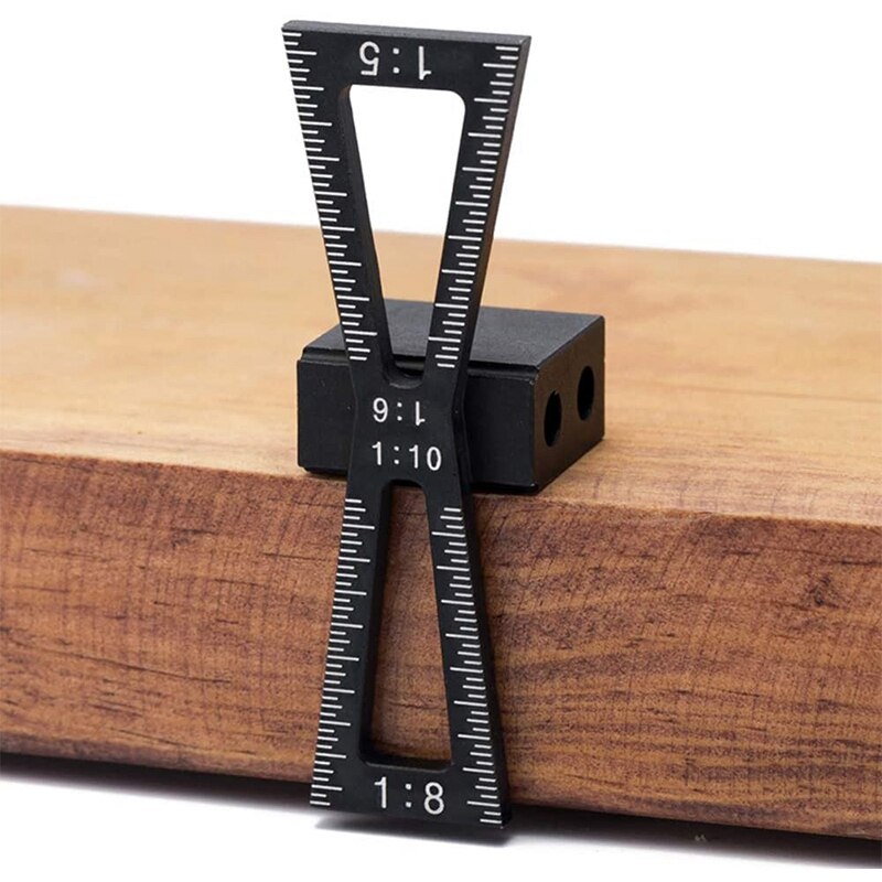 Dovetail Marking Jig Marking Gauge Template Woodworking DIY Wooden Joints: 1:5 1:6 1:8 and 1:10 Locator Measuring Tool: Default Title