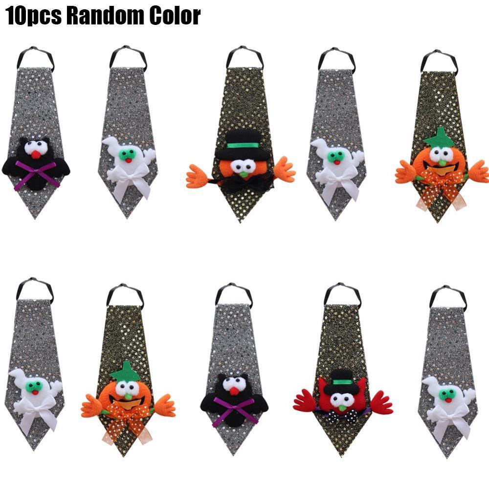 1 Pcs Bow Tie Stropdas Lichten Pailletten Bowtie Bruiloft Heren Knipperende Led Tie Light Up Halloween Toys 1 LED Tie