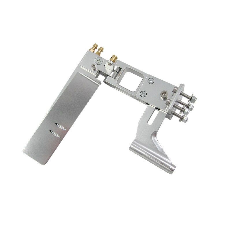 RC Model statku 110MM metal ster 4MM wspornik wału steru zdalnie sterowana łódka RC części modelu wchłaniająca wodę steru aluminium ssania stery
