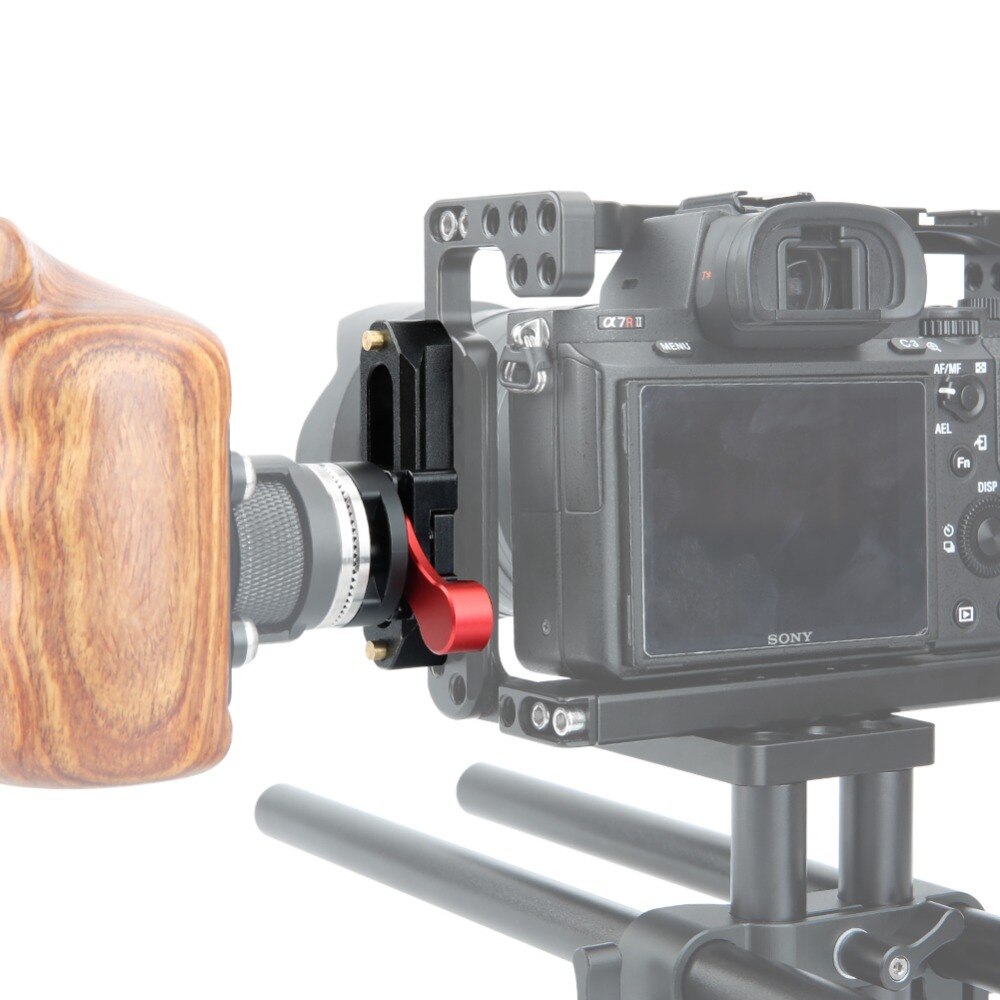 Niceyrig-braçadeira trilho nato, adaptador tipo braçadeira de liberação rápida nato, equipamento de fotografia com montagem de arri rosete, câmera dslr