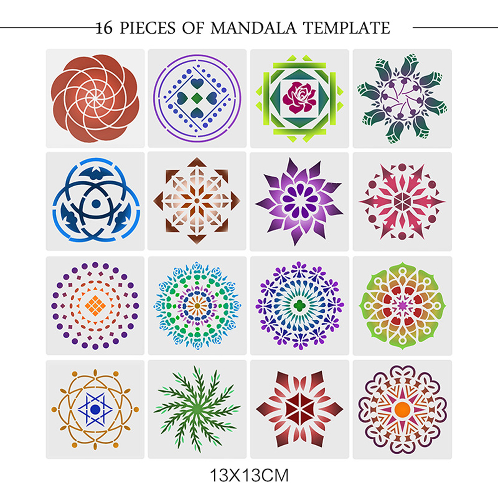 Ensemble d&#39;outils de pointillage Mandala, 62 pièces/ensemble, stylo de pointillage pour peinture Nail Art, tiges acryliques, poignée, outils en cristal strass