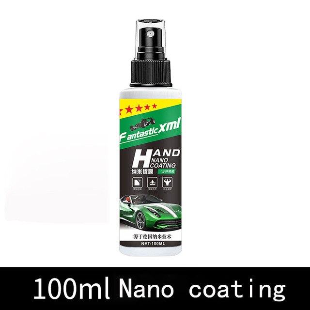 Car Repellent Ceramic Coating Nano Glass Plated Crystal Liquid Hydrophobic Coating Waterproof Agent: 100ml