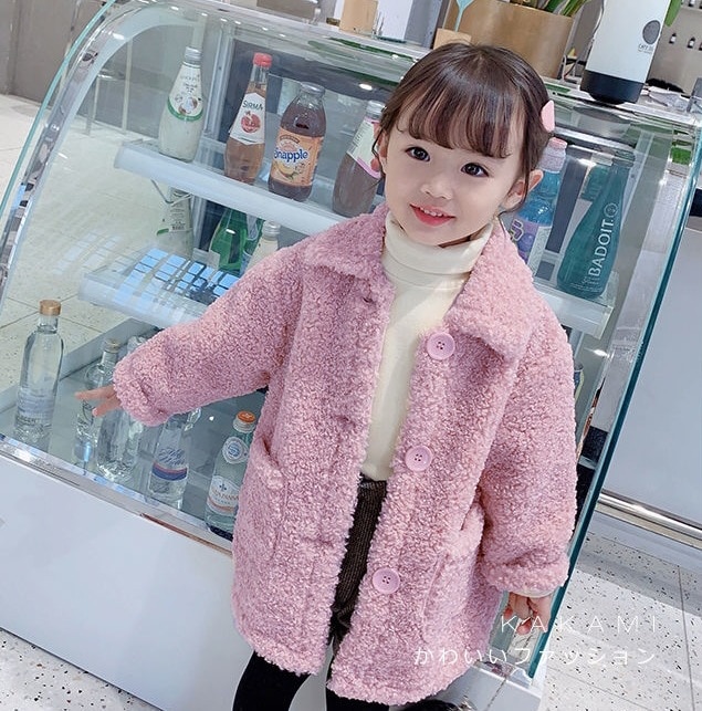 Abrigo grueso y cálido para niñas de 2 a 6 años, Chaqueta larga de invierno, ropa de abrigo