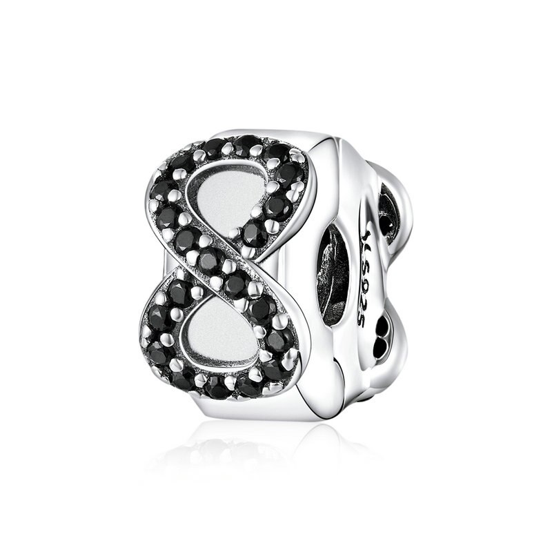 uroki korek WOSTU Nowy przyjazd 925 srebro proste kwitnący kwiat wisiorki koraliki różowy kolor dla bransoletka biżuteria FNC245: FIC1498