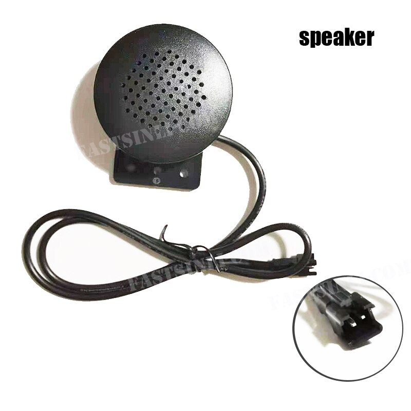 Microphone USB GPS Rear View Camera RCA Output AUX SIM Card Slot Radio Converter 16PIN 4G Power Cable For Car Navigation: Speaker