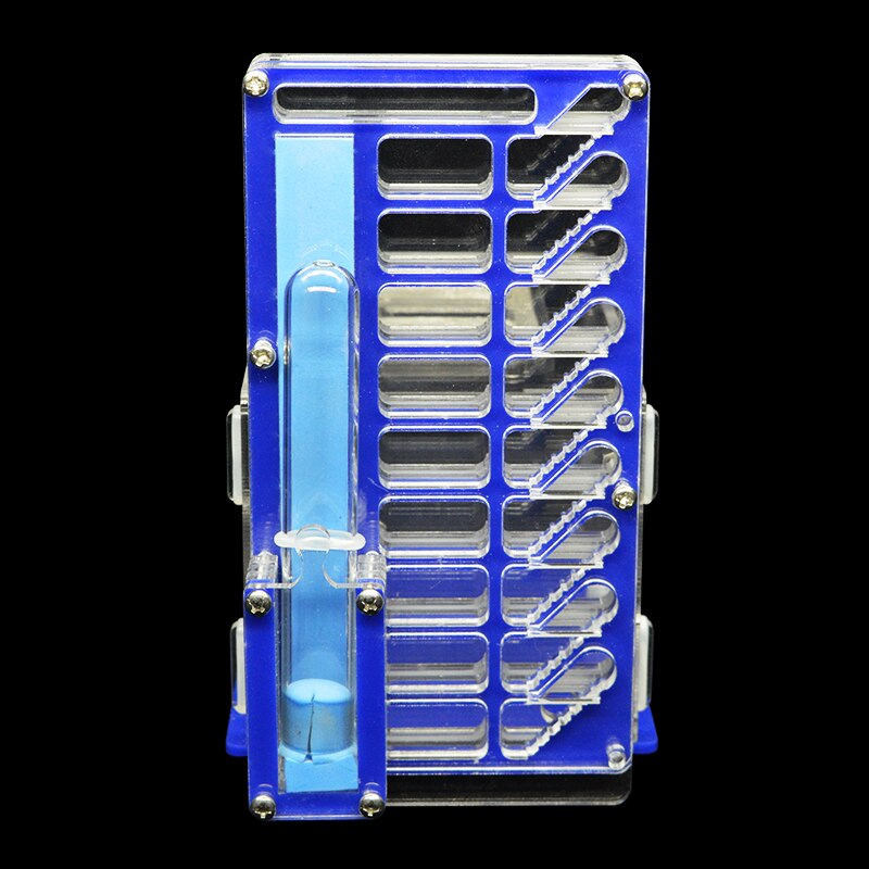 DIY Acrylic Ant Farm with Feeding Area Multi-layered Ant Nest Ant House for Pet Anthill Workshop Villa Insect Box 19*16*8.5cm