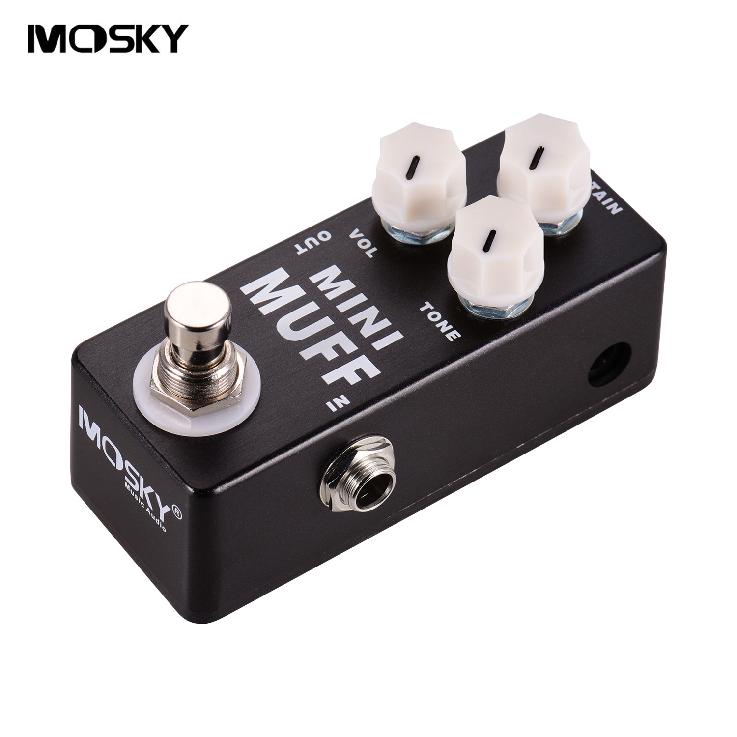 Mosky Mini Mof Audio Elektrische Gitaar Bas Effecten Pedaal Distortion Overdrive Buffer Vertraging Reverb True Gitaar Onderdelen Accessoires: Default Title