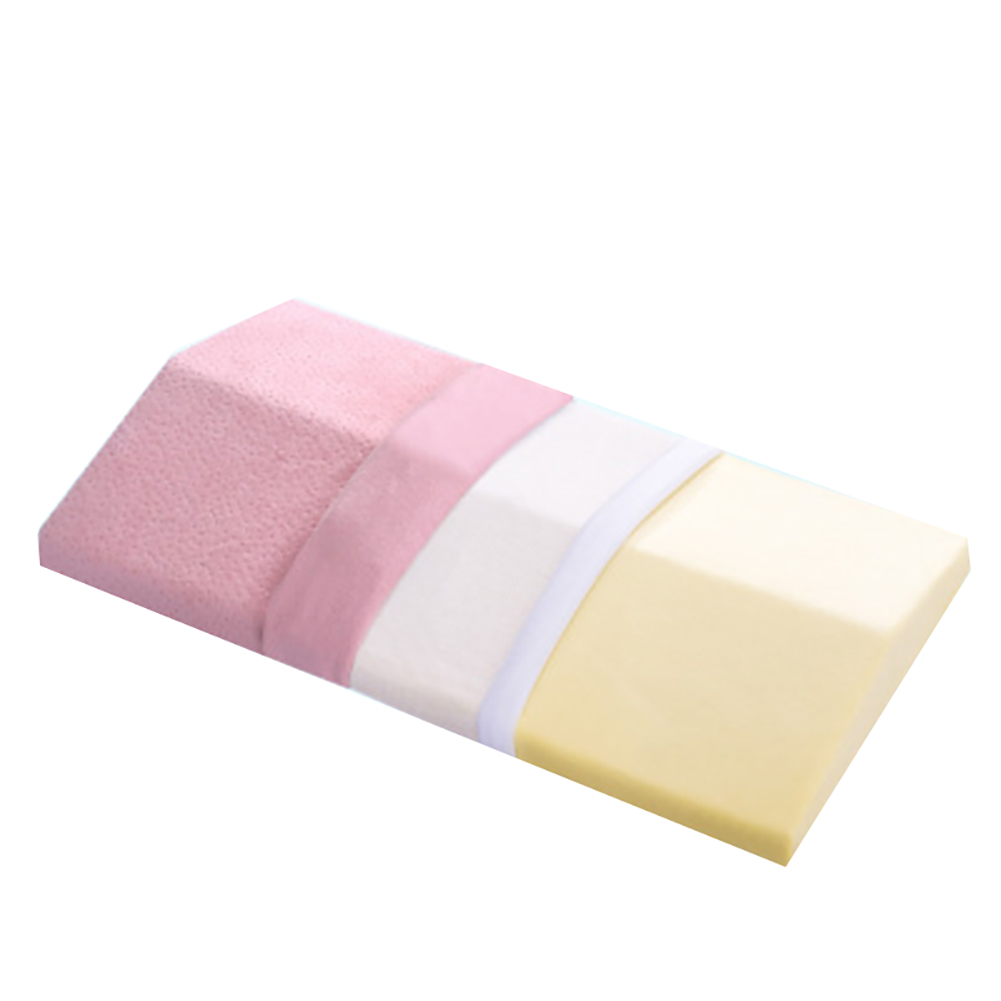 Taille Kussen Gezellige Zachte Traagschuim Slapen Kussen Voor Lagere Rugpijn Multifunctionele Lendensteun Kussen H99F: Memory Foam Pink