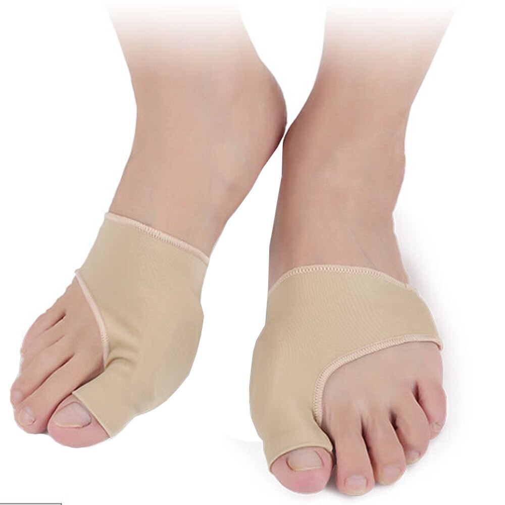 Nylon storetå separator spreder letter fod smerter fod hallux valgus korrektion vagt pude concealer tommelfinger 1 par  #45