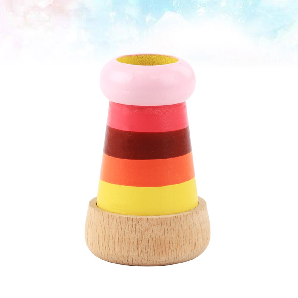 Wood Kaleidoscope Beautiful Educational Kaleidoscope for Child Baby Kid (Color First): Picture 1