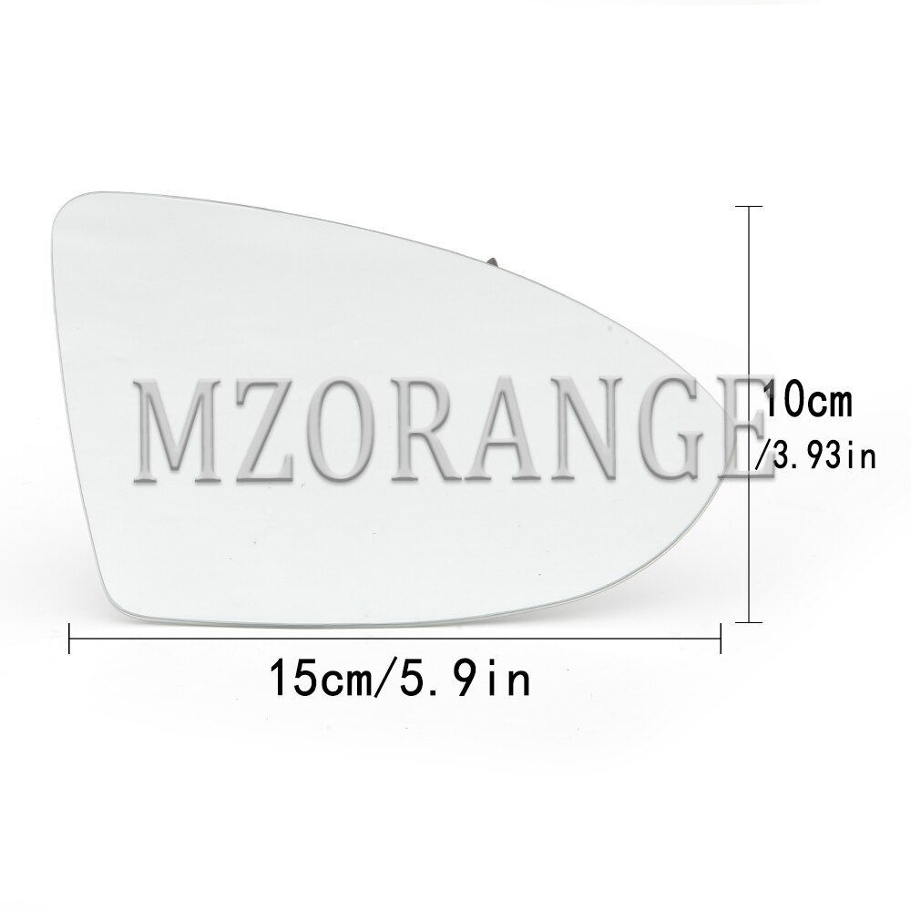 Couvercle de rétroviseur chauffant en verre, pour VW Golf 7 MK7 –