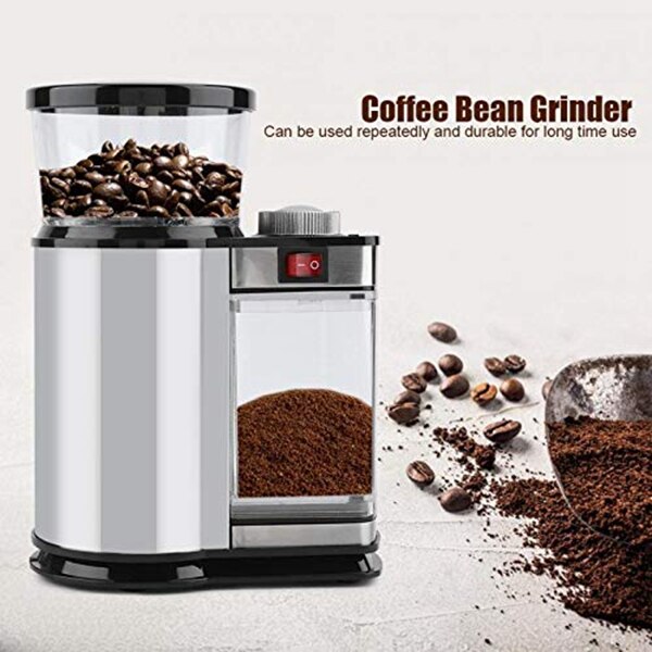 Ad-Elektrische Koffiemolen Molen Kruiden Noten Zout Peper Grinder Krachtige Spice Zaden Handleiding Handgemaakte Koffie Bean Home Keuken te