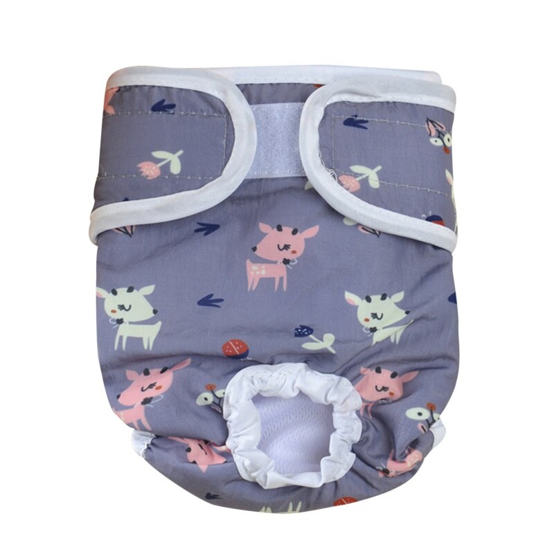 Dog Physiological Pants Diaper Sanitary Washable Female Dog Panties Shorts Underwear Briefs for Dogs Sanitary Panties Brand: H / XL