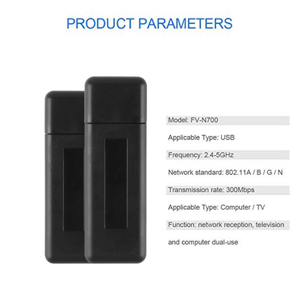 5G WIS12ABGNX WIS09ABGN 300Mbps adaptador Wifi inalámbrico Wifi Lan USB para ordenador portátil, adaptador PC receptor de Audio y wi-fi para Smart TV Samsung