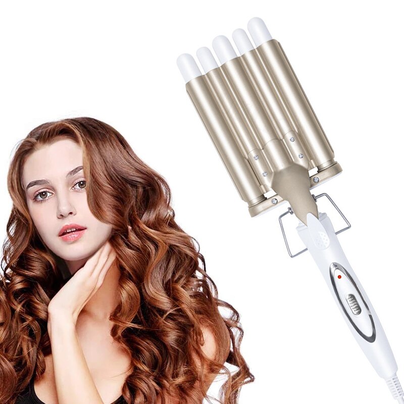 Professionele Haar Krultang Keramische 5 Krultang Haar Styler Haar Golven Styling Tools Corrugation Voor Haar Elektrische Krultang